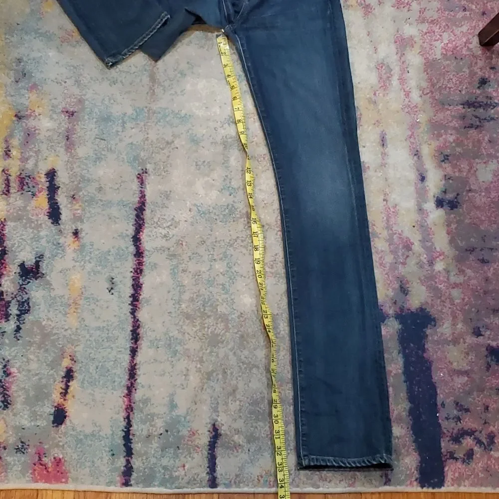 Citizens Of Humanity Elson Mid Rise Straight Leg Jeans Size 25 or 0